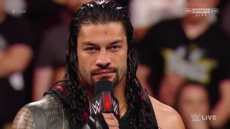 Reigns, on the Raw rpisode after WrestleMania 33