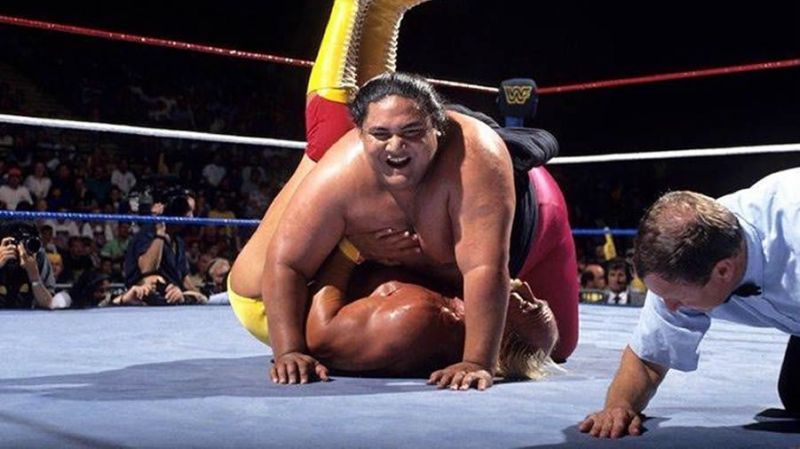 The Super Heavyweight used Hogan's leg drop to win the title and sent the Hulkster rout of the WWF for nearly a decade.