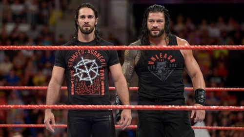 Roman Reigns and Seth Rollins