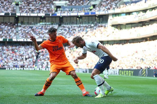 Kane found the back of the net against Aston Villa but hasn&#039;t scored since