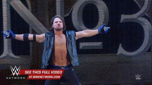 AJ Styles makes his debut