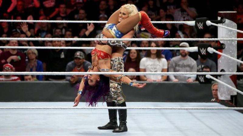 Michelle McCool at the 2018 Royal Rumble