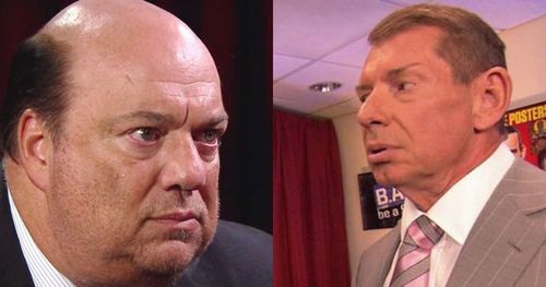 Paul Heyman and Vince McMahon.