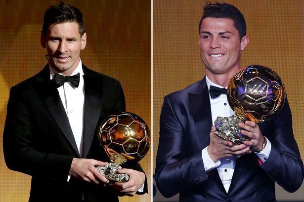 Lionel Messi and Cristiano Ronaldo