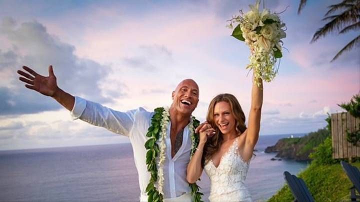 The Rock and Lauren Hashian recently tied the knot