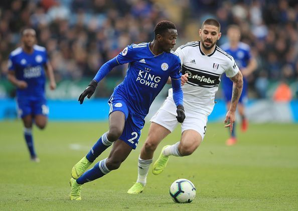 Leicester City have the services of the league&#039;s premier holding midfielder Wilfred Ndidi