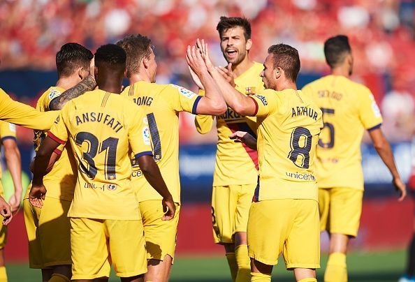 Arthur Melo (No. 8) was brilliant after coming on off the bench