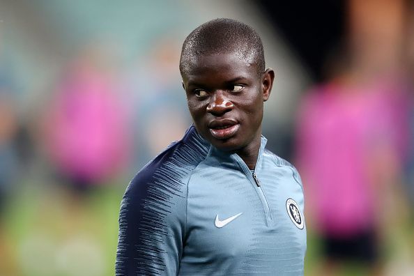 N&#039;Golo Kante will probably be a starter against Liverpool as he chases full match fitness
