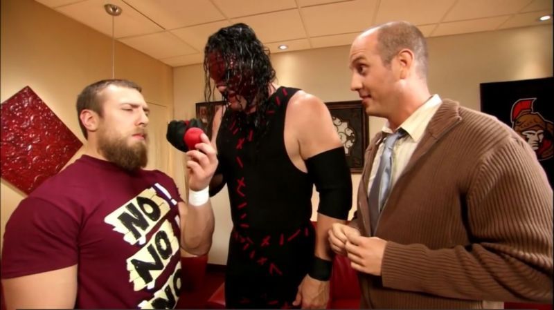 Kane cracks up
