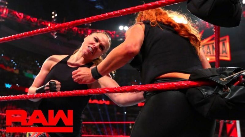 Ronda turned heel earlier this year by demolishing Becky Lynch on the March 4th edition of RAW.