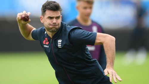 England's James Anderson