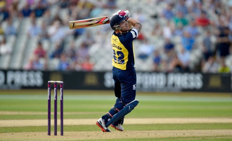 Brendon McCullum vs Derbyshire, T20 Blast 2015, Birmingham