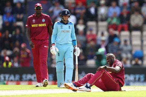 Bowling consistently for the West Indies during the 2019 Cricket World Cup aggravated Andre Russell's persistent injury