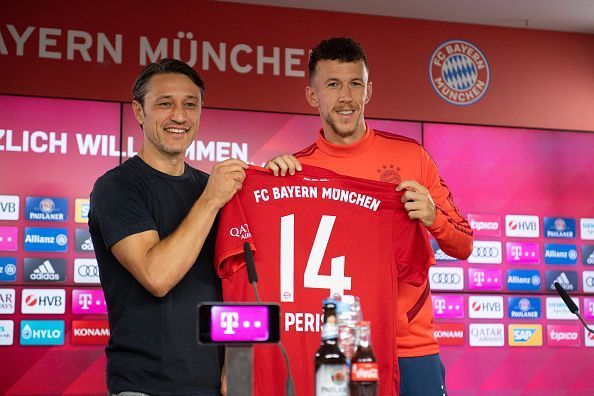 FC Bayern Muenchen Unveil New Signing Ivan Perisic