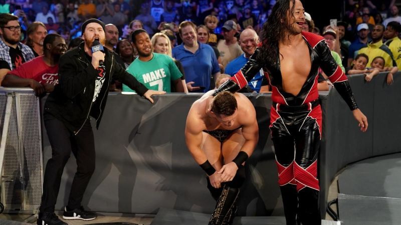 This is the first time The Miz and Shinsuke Nakamura are feuding with each other