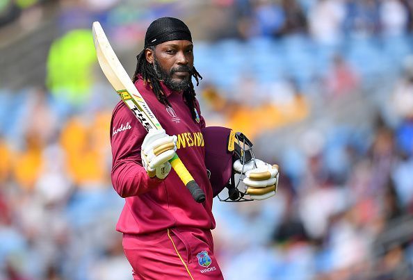 Chris Gayle bid adieu to his 50-over World Cup career after the game against Afghanistan