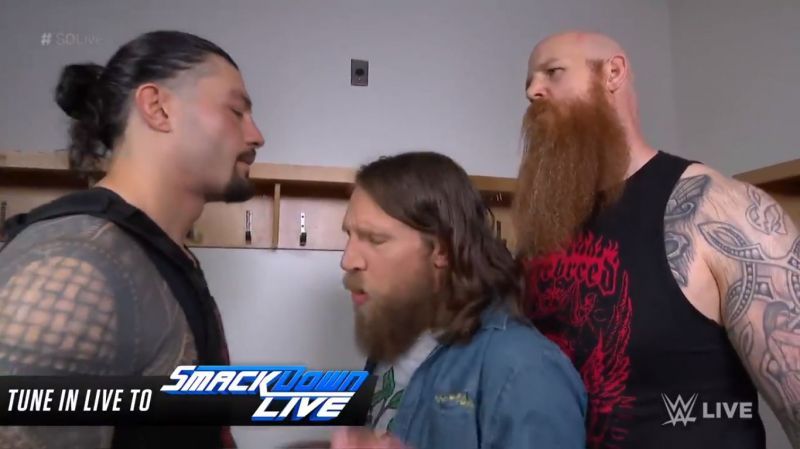 Roman Reigns had an interesting backstage moment on SmackDown Live