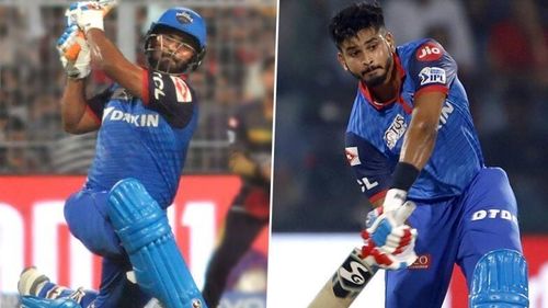 Rishabh Pant and Shreyas Iyer