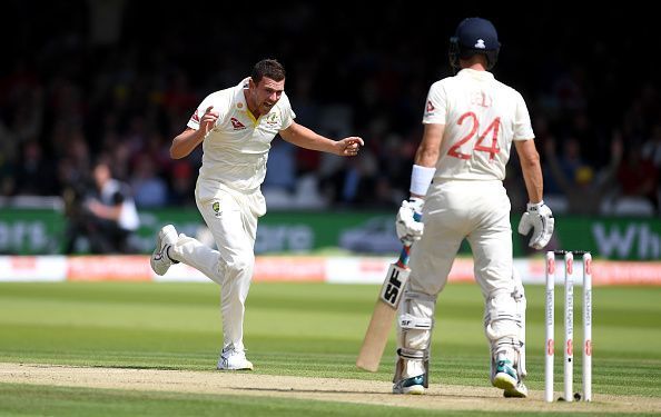 Josh Hazlewood was the pick of the Aussie bowlers