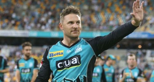 Bredon McCullum bidding goodbye during his last season of BBL