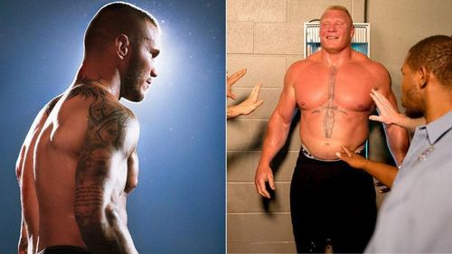 Randy Orton and Brock Lesnar do not travel with fellow Superstars