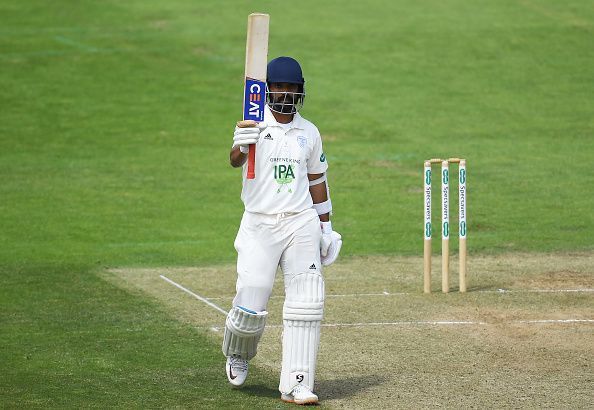 Rahane got back to form while opening the batting in the tour game