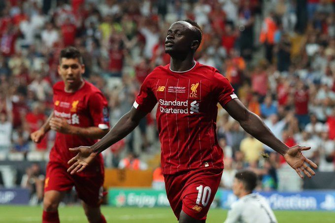 EMane returned to the Liverpool side to score both of their goals in the Super Cup