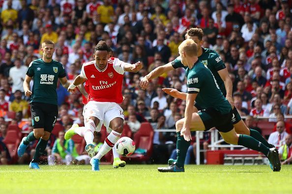 Aubameyang was brilliant against Burnely - Premier League