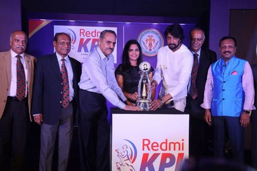 A host of celebrities were present at the trophy launch