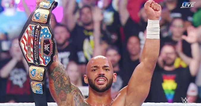 Ricochet was the United States Champion not too long ago