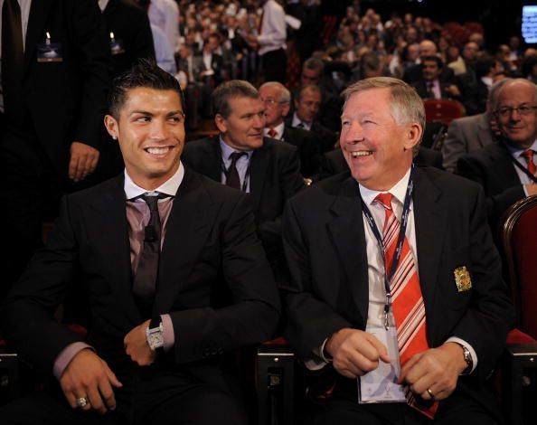 Cristiano Ronaldo and Sir Alex Ferguson