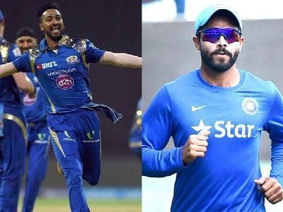 Krunal Pandya and Ravindra Jadeja.