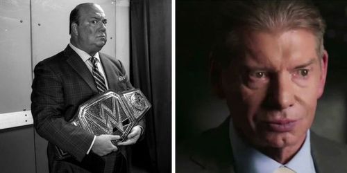 Paul Heyman and Vince McMahon E