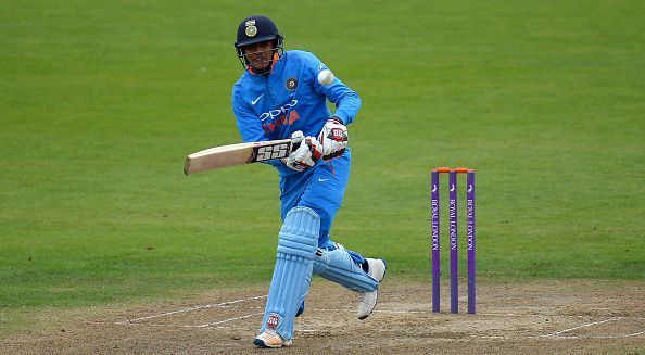 Shubman Gill representing the India U19 team during a tour of England