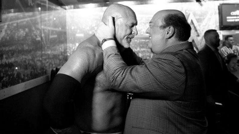 Paul Heyman and Goldberg