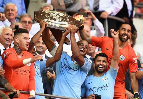 Manchester City won last year&#039;s Community Shield.