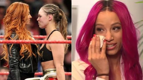 Sasha Banks has not been on WWE TV since WrestleMania 35