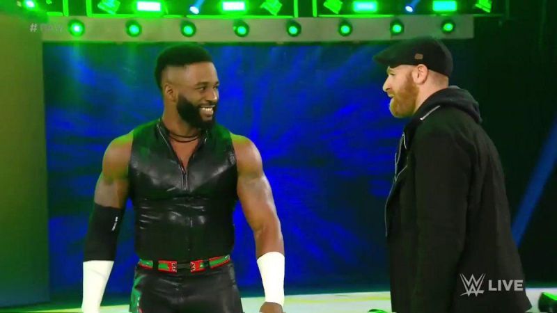 Cedric Alexander and Sami Zayn