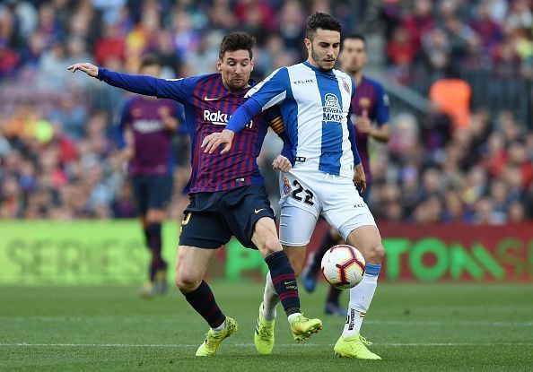 Mario Hermoso impressed in LaLiga with Espanyol