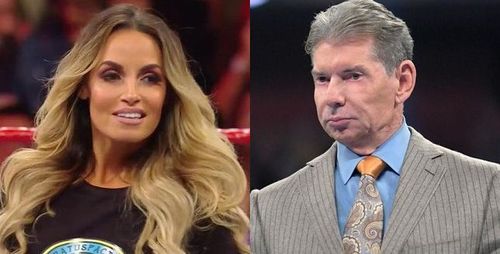 Trish and Vince McMahon