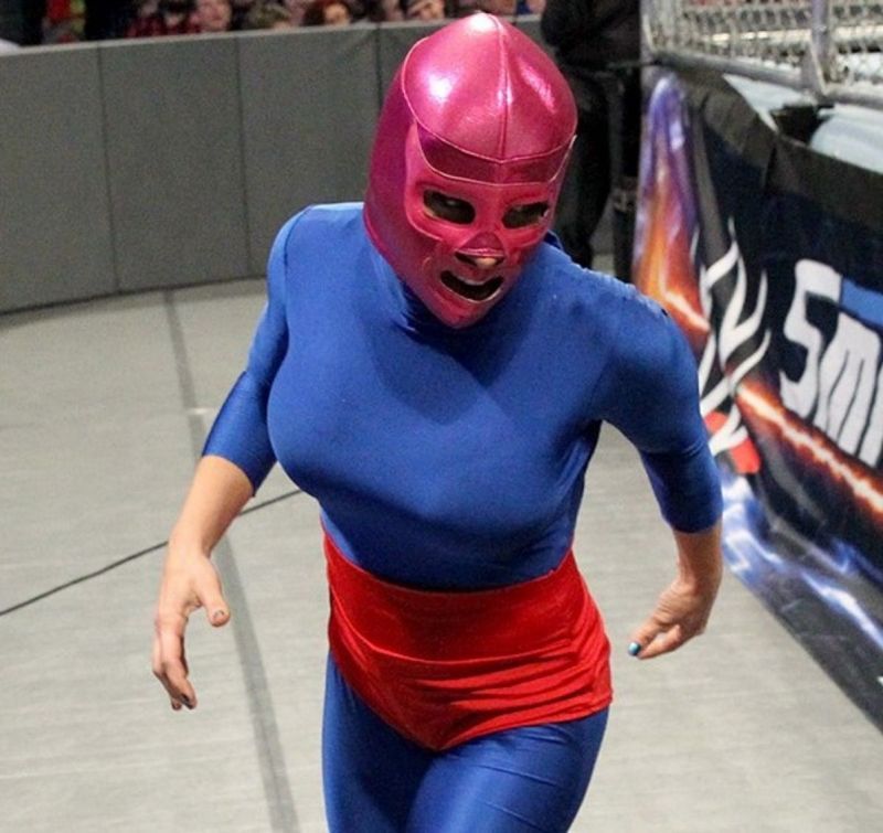 Mickie James returned to WWE, appearing as La Luchadora 6 years after leaving the promotion