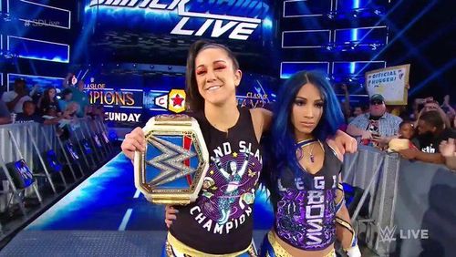 Bayley and Sasha Banks stole the show once again