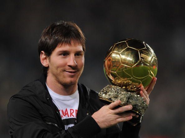 Messi won the first of four consecutive Ballon d&#039;Or&#039;s in 2009