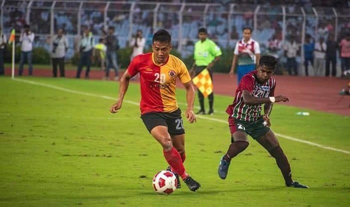 Lalrindika Ralte (left) will play a vital role for East Bengal against Kalighat MS