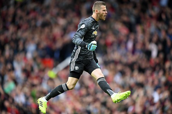 Manchester United 's David De Gea.