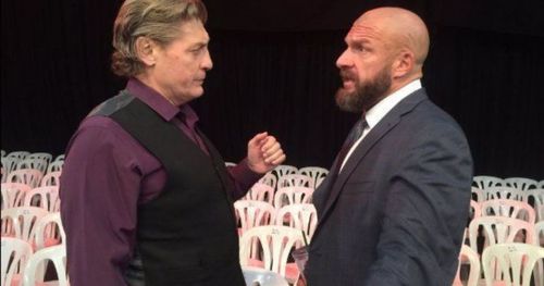 William Regal and Triple H.