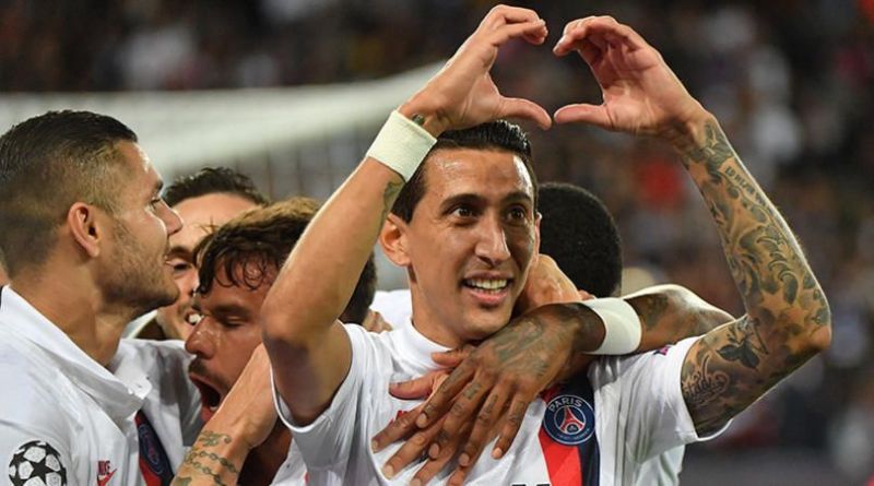 Paris St. Germain star Angel Di Maria.