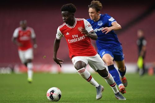 The impressive Bukayo Saka