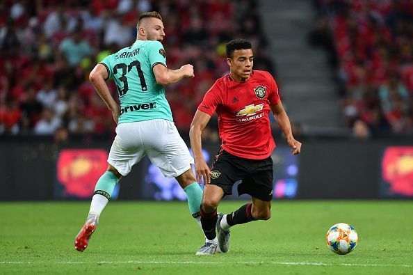 Solskjaer has praised striker Mason Greenwood - but has still been reluctant to unleash him