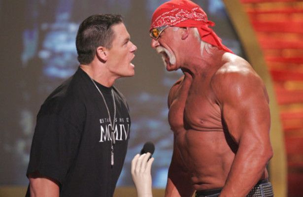 Hulk Hogan and John Cena